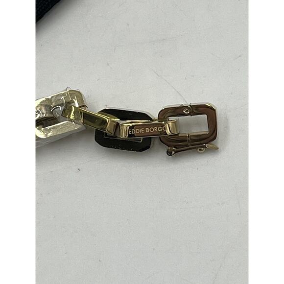 Eddie Borgo 12K Gold Plated Supra Link Polished Collar Chain Necklace New - Picture 8 of 9